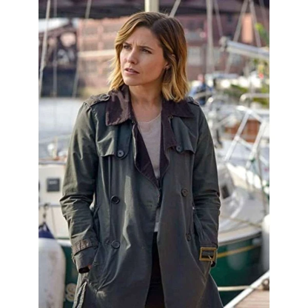 Erin Lindsay Chicago PD Grey Coat