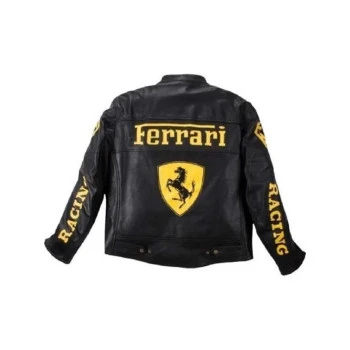 Ferrari Racing Leather Jacket