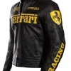 Ferrari Racing Leather Jacket