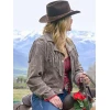 Finding Mr. Christmas S02 Alison Sweeney Fringe Jacket