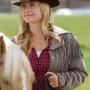 Finding Mr. Christmas S02 Alison Sweeney Fringe Jacket