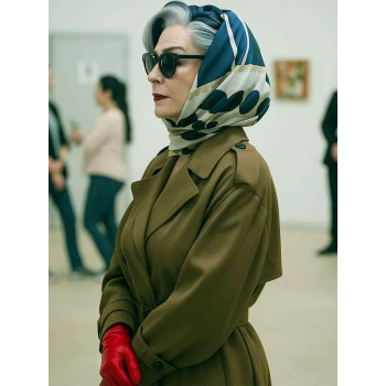 Frauds S01 Talisa Garcia Green Coat