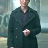Freddie Fox The Sandman S02 Black Trench Coat Freddie Fox The Sandman S02 Black Trench Coat