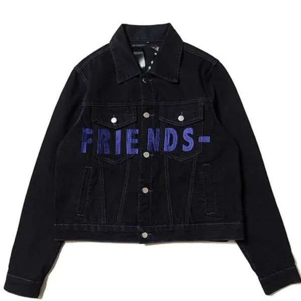 Friends Vlone Denim Jacket Friends Vlone Denim Jacket