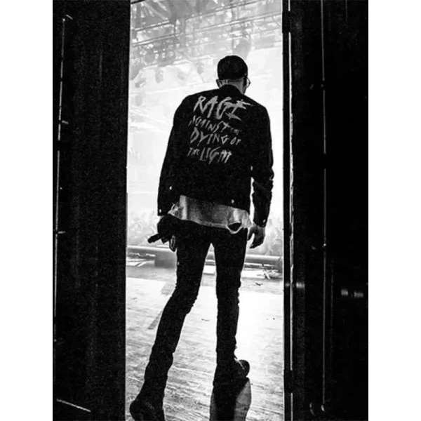 G Eazy Inspired Black Denim Jacket Street Style Look