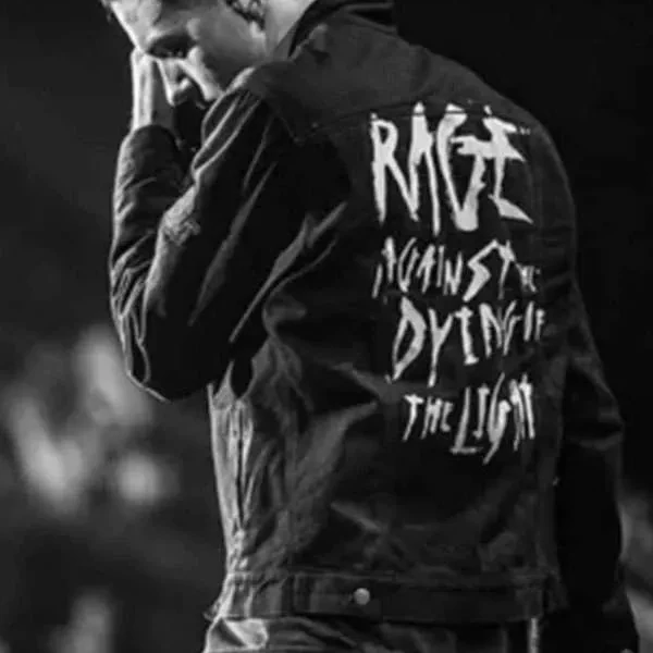 G Eazy Inspired Black Denim Jacket Street Style Look G Eazy Inspired Black Denim Jacket Street Style Look