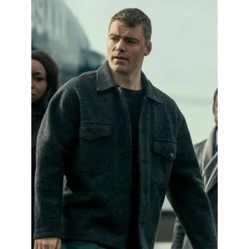 Gabriel Basso The Night Agent S03 Wool Jacket