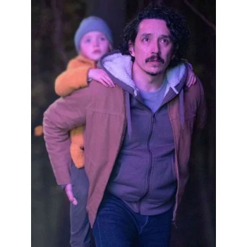 Gabriel Luna The Astronaut Brown Cotton Jacket