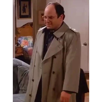 George Costanza Seinfeld Trench Coat