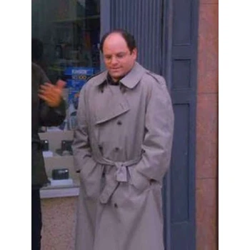 George Costanza Seinfeld Trench Coat