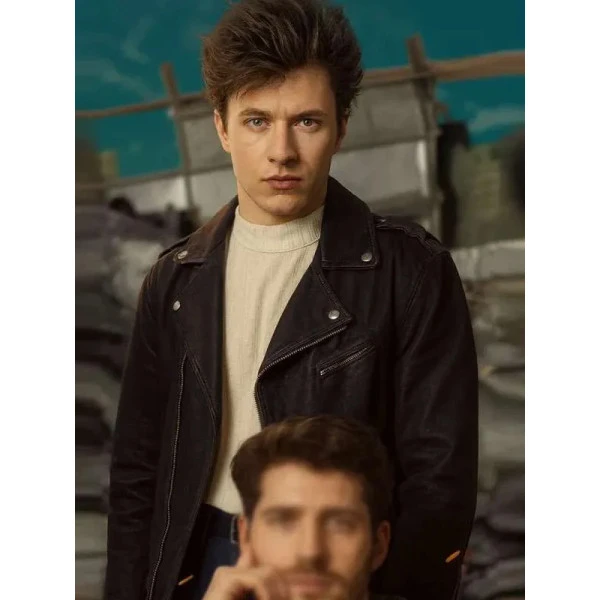 Kollective Gijs Blom Black Leather Jacket