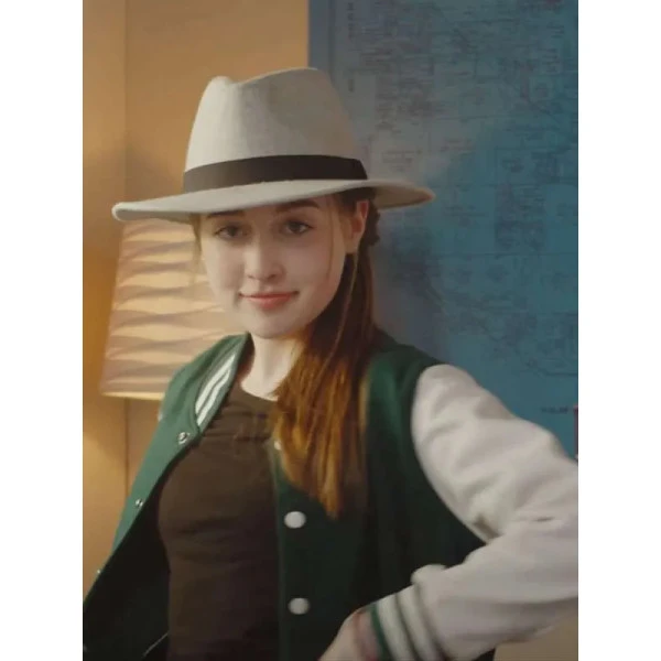 Gili Gould Dot Conner Webtective Varsity Jacket