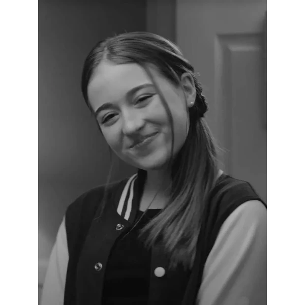 Gili Gould Dot Conner Webtective Varsity Jacket