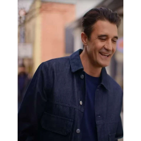 Gilles Marini Christmas in the Ballroom Denim Jacket