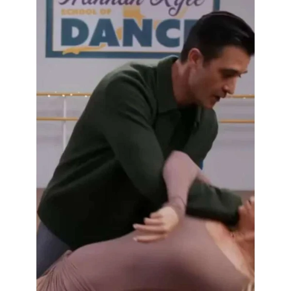 Gilles Marini Christmas in the Ballroom Green Jacket