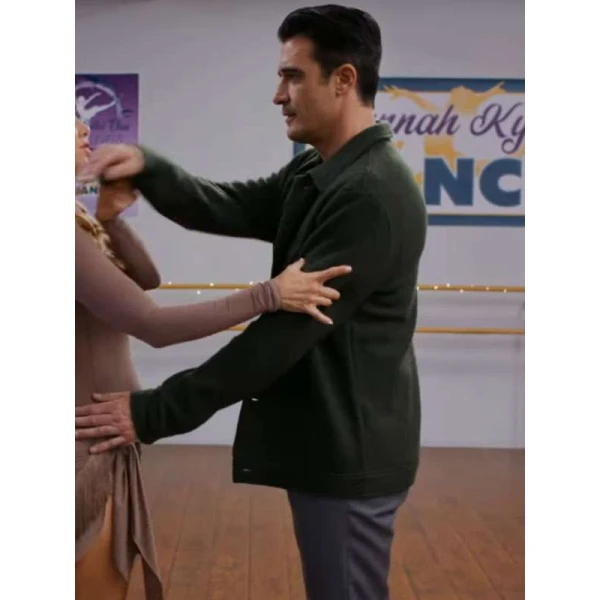 Gilles Marini Christmas in the Ballroom Green Jacket