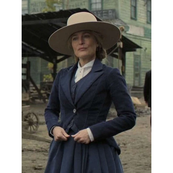 Gillian Anderson The Abandons Black Blazer