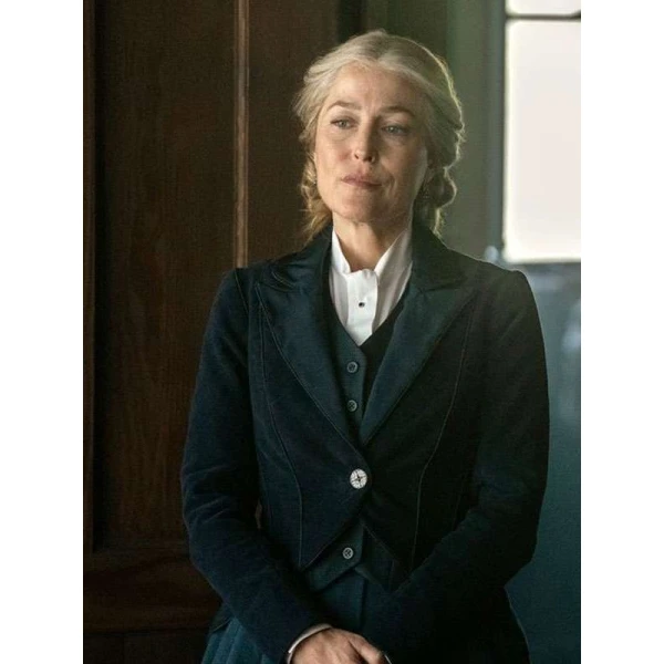 Gillian Anderson The Abandons Black Blazer