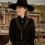 Gillian Anderson The Abandons Black Tailcoat