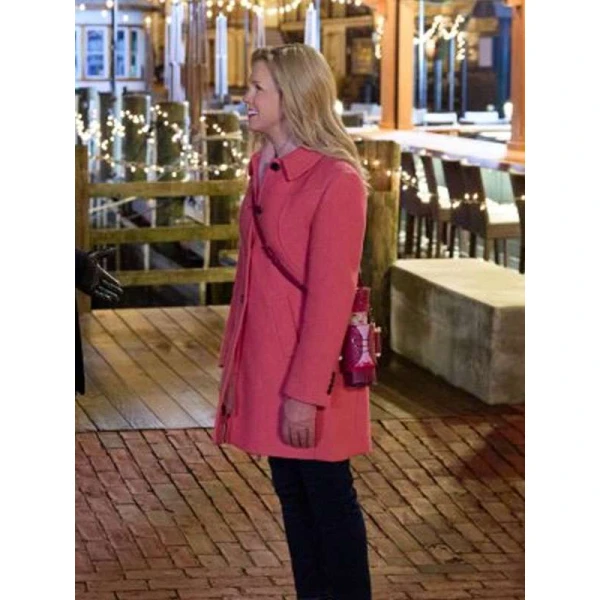 Ginna Claire Mason A Newport Christmas Pink Coat