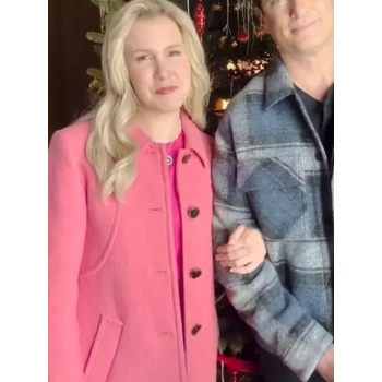 Ginna Claire Mason A Newport Christmas Pink Coat