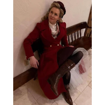 Ginna Claire Mason A Newport Christmas Red Coat
