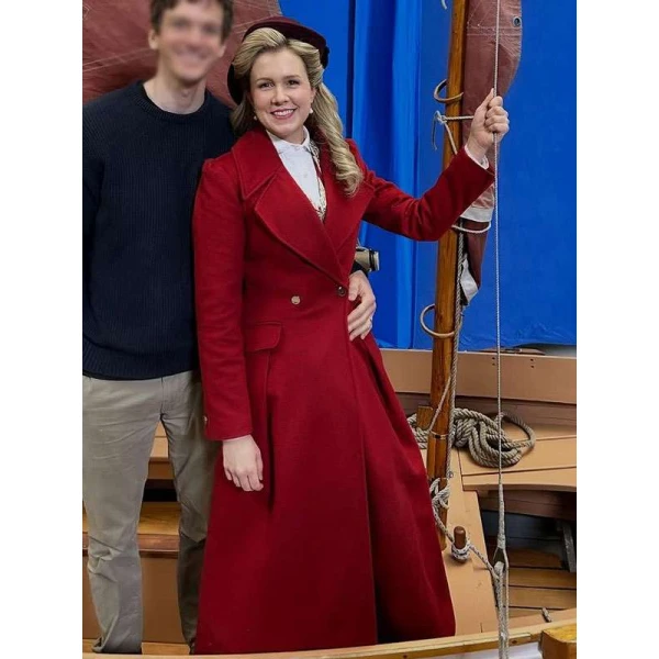 Ginna Claire Mason A Newport Christmas Red Coat