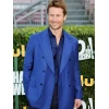 Glen Powell Chad Powers Blue Blazer