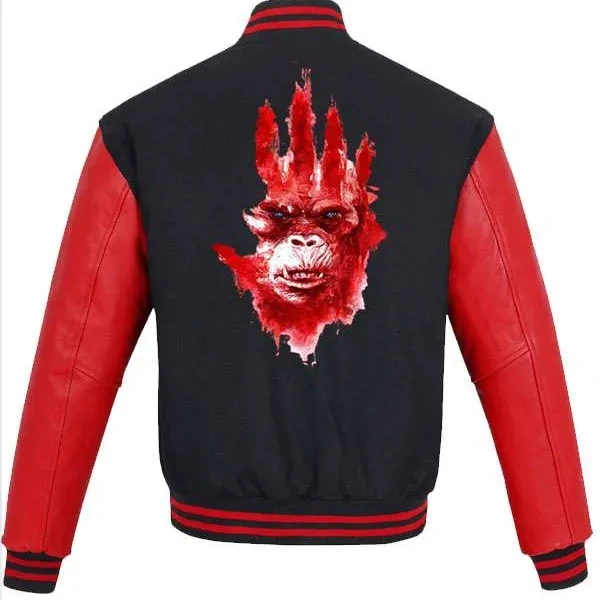 Godzilla x Kong Varsity Jacket Godzilla x Kong Varsity Jacket