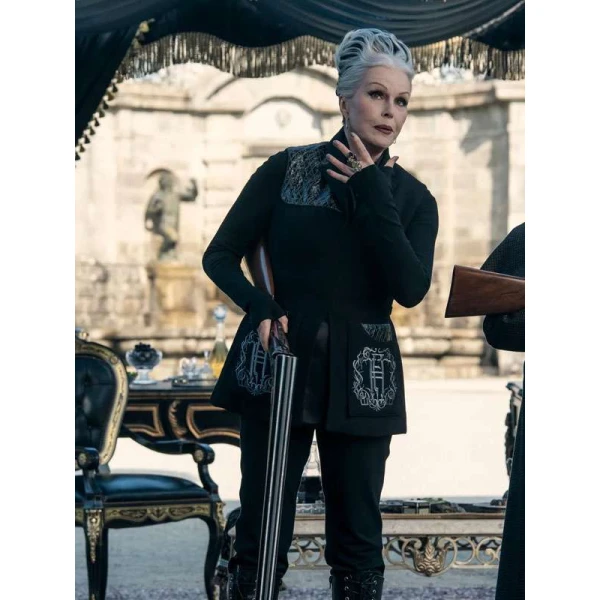 Grandmama Hester Frump Wednesday S02 Black Vest