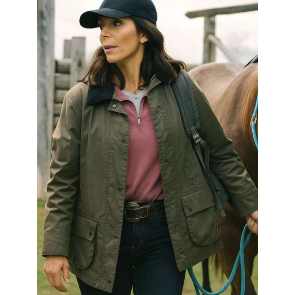 Green Michelle Morgan Heartland S19 Jacket