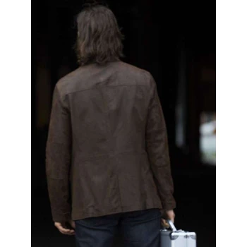Greg Bryk Bitten S03 Brown Leather Jacket