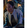 Greta Lee Tron Ares Leather Jacket