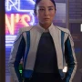 Greta Lee Tron Ares Leather Jacket