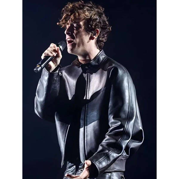 Guitarricadelafuente Madrid Black Leather Jacket