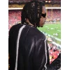 Gunna X Monday Night Football Shearling Leather Coat