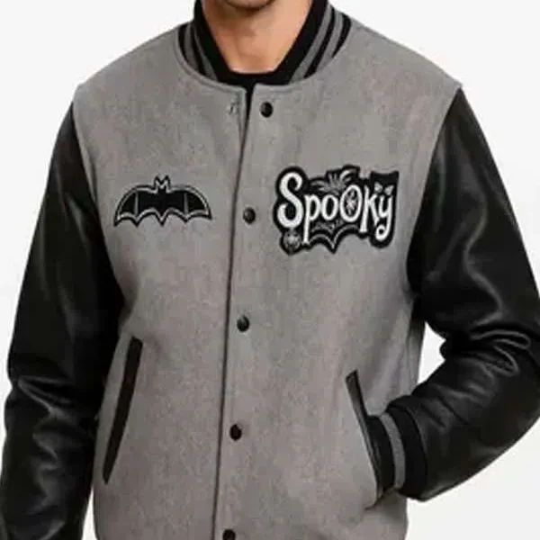 Halloween Spooky Varsity Jacket Halloween Spooky Varsity Jacket