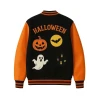 Haunted House Skeleton Varsity Jacket