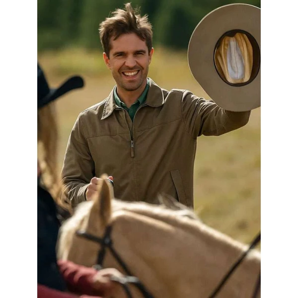 Heartland S09 Ty Borden Brown Cotton Jacket