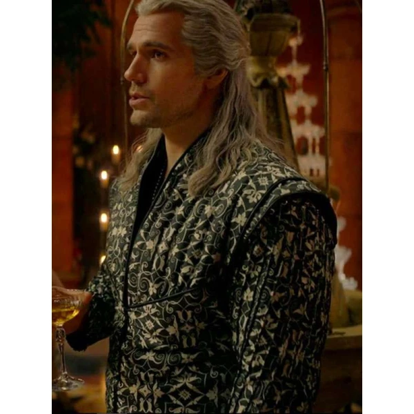 Henry Cavill The Witcher S03 Quilted Jacket