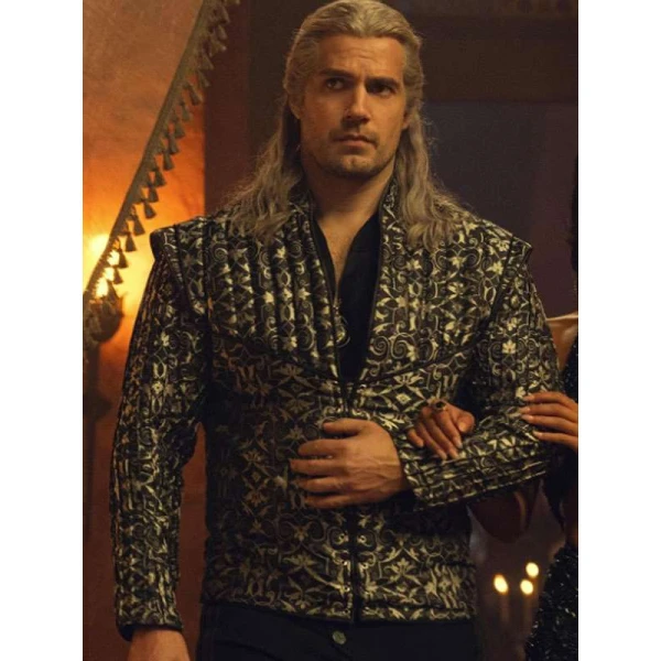 Henry Cavill The Witcher S03 Quilted Jacket
