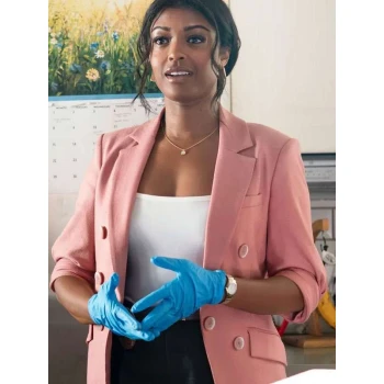 High Potential S02 Daphne Forrester Pink Blazer