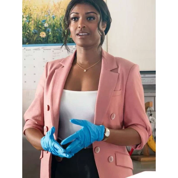 High Potential S02 Daphne Forrester Pink Blazer