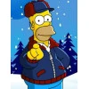 Homer Simpson Red Mr Plow Coat for Winter