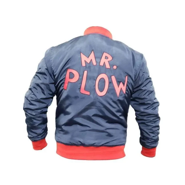 Homer Simpson Red Mr Plow Coat for Winter