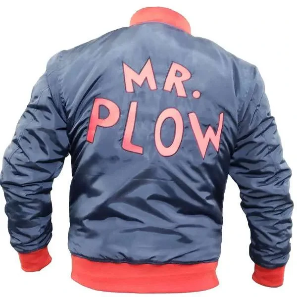 Homer Simpson Red Mr Plow Coat for Winter Homer Simpson Red Mr Plow Coat for Winter