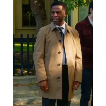 Hudson and Rex S08 Kevin Hanchard Beige Coat