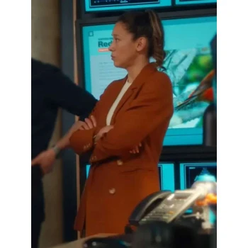 Hudson and Rex S08 Mayko Nguyen Brown Blazer