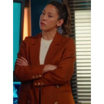 Hudson and Rex S08 Mayko Nguyen Brown Blazer