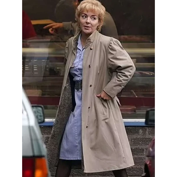 I Fought the Law S01 Sheridan Smith Beige Coat
